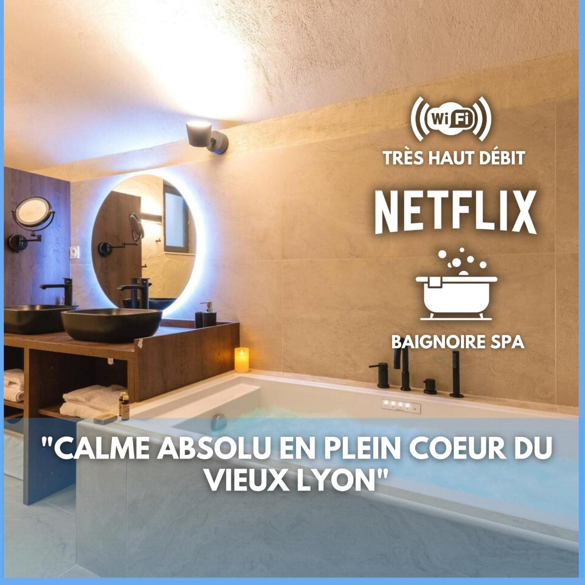 Cocoon Du Vieux Lyon - Luxury Apartment - Balneo المظهر الخارجي الصورة